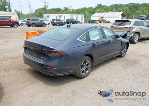 2025 Honda Accord Hybrid Ex-L из США, поврежденный, VIN 1HGCY2F64SA043493